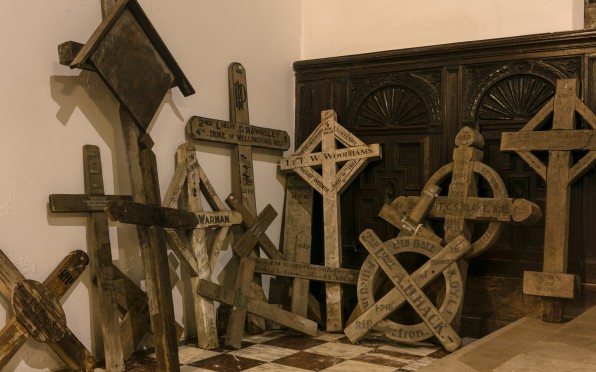 Battlefield Crosses at Bradfield
